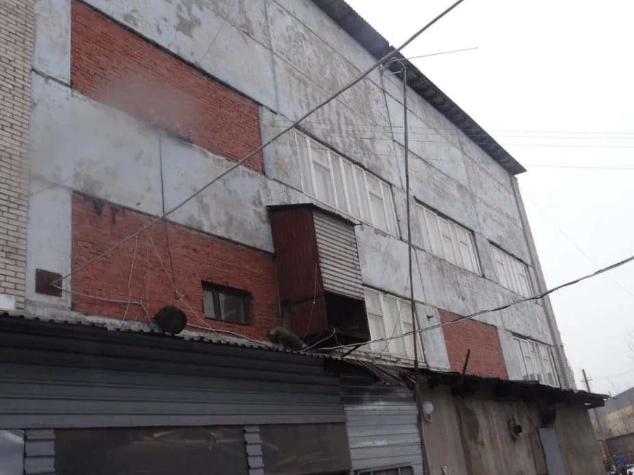 Наружный вид складского корпуса на улице Репищева