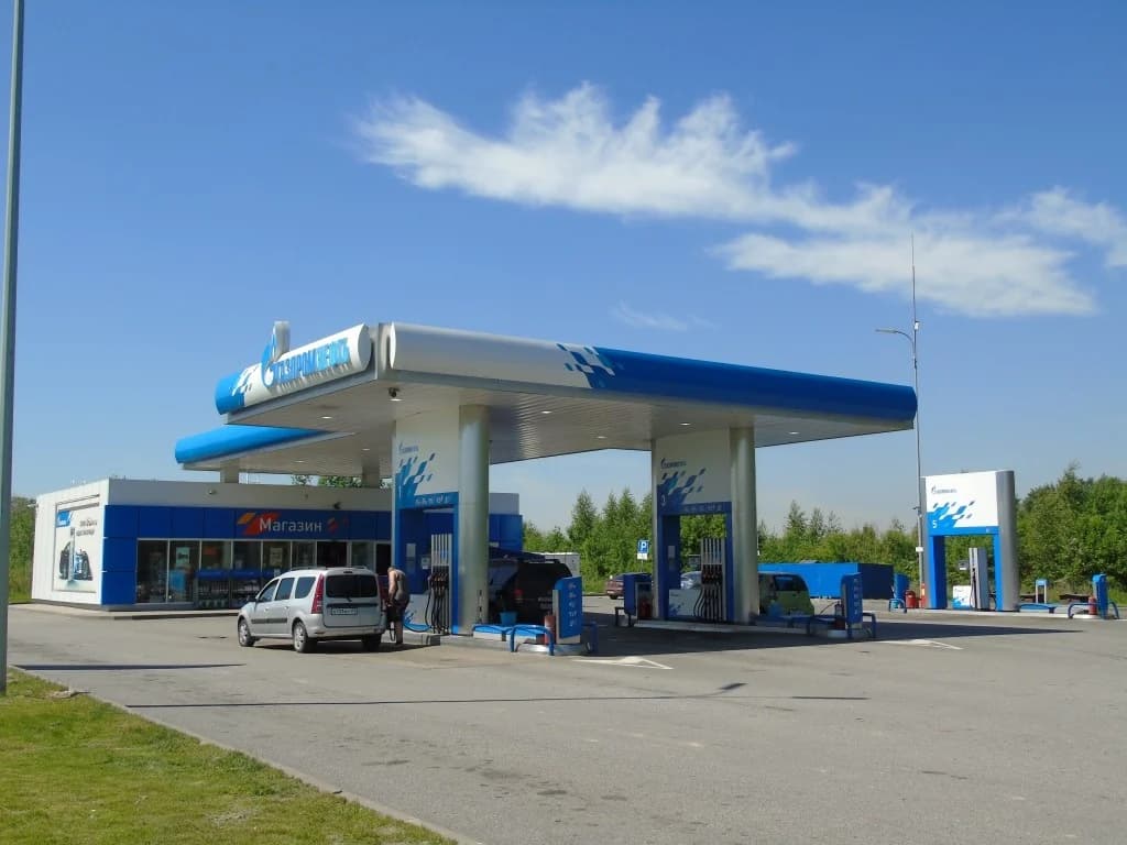 Общий вид автозаправочной станции
