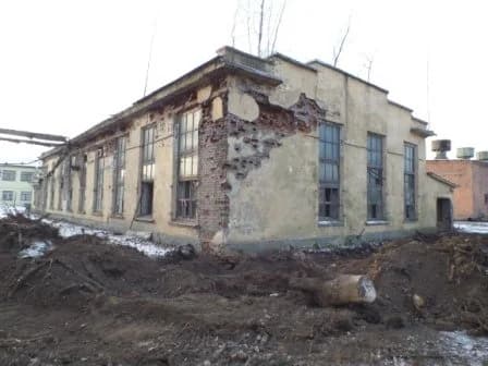 Общий вид производственного здания, литера ЖВ